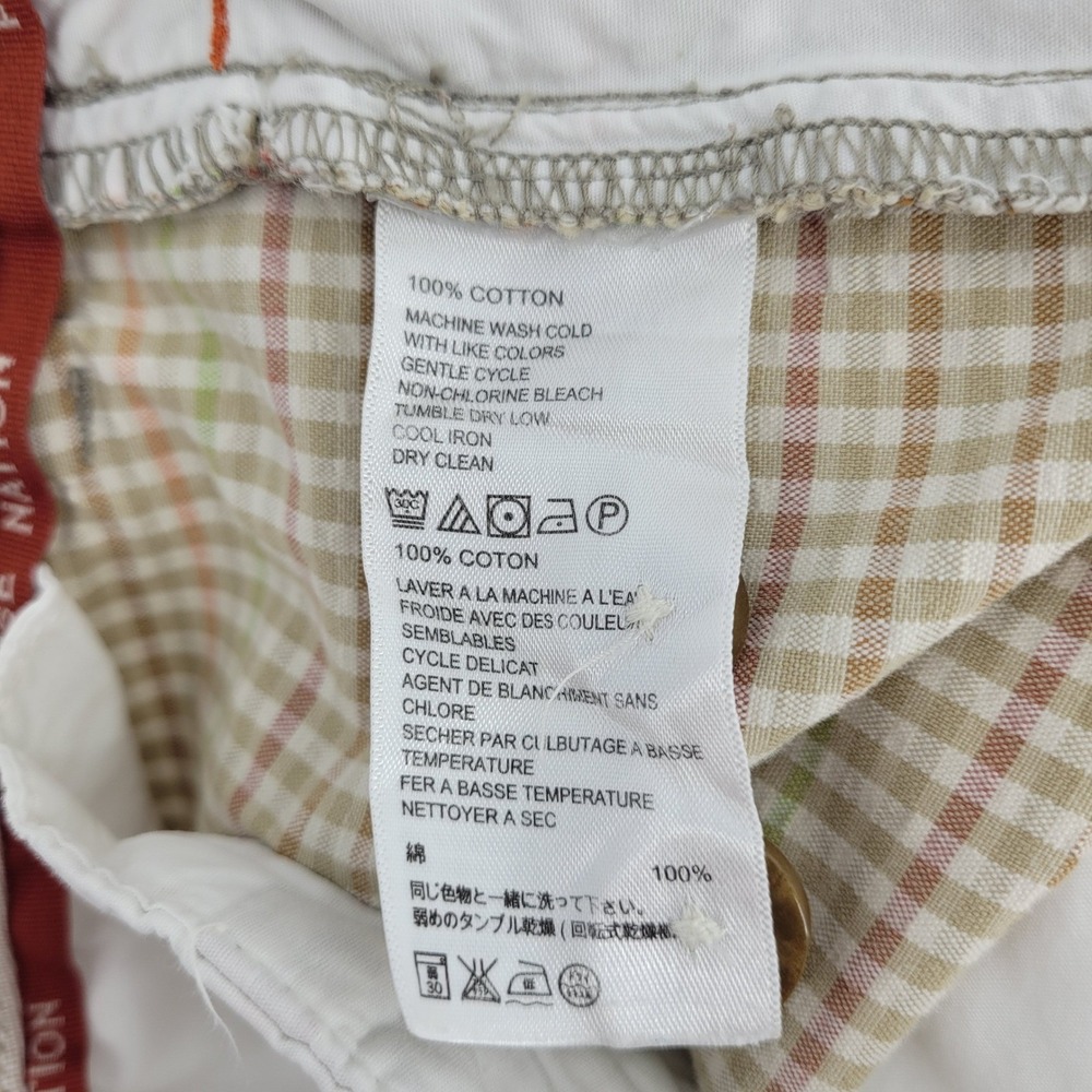 Tommy Bahama Mens 38/39 Paradise Nation Plaid Shorts Tan Multicolor Cotton Golf - Picture 6 of 12